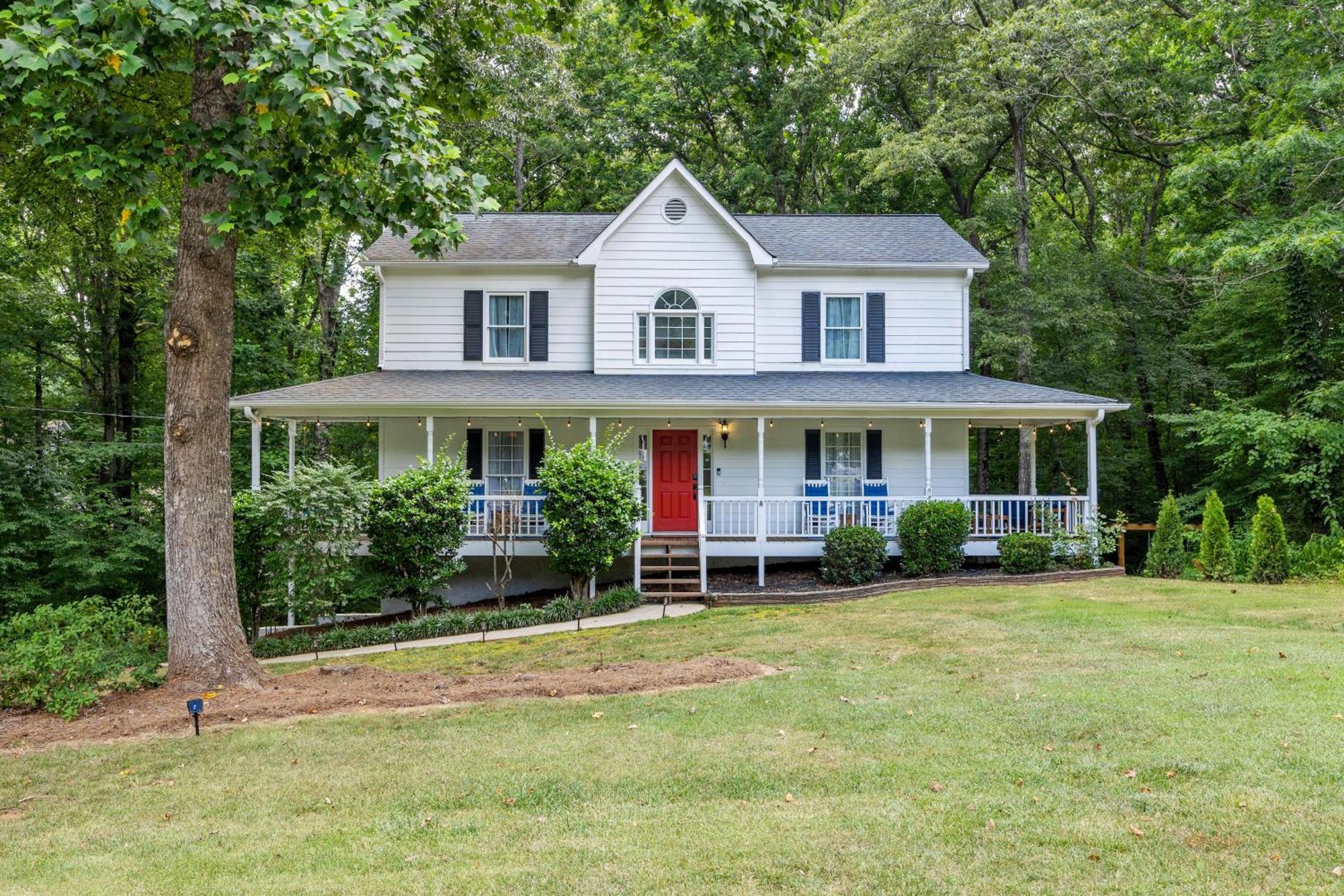 7 Mi To Lakepoint Sports - Near Historic Dt - Hottub Acworth Exterior foto